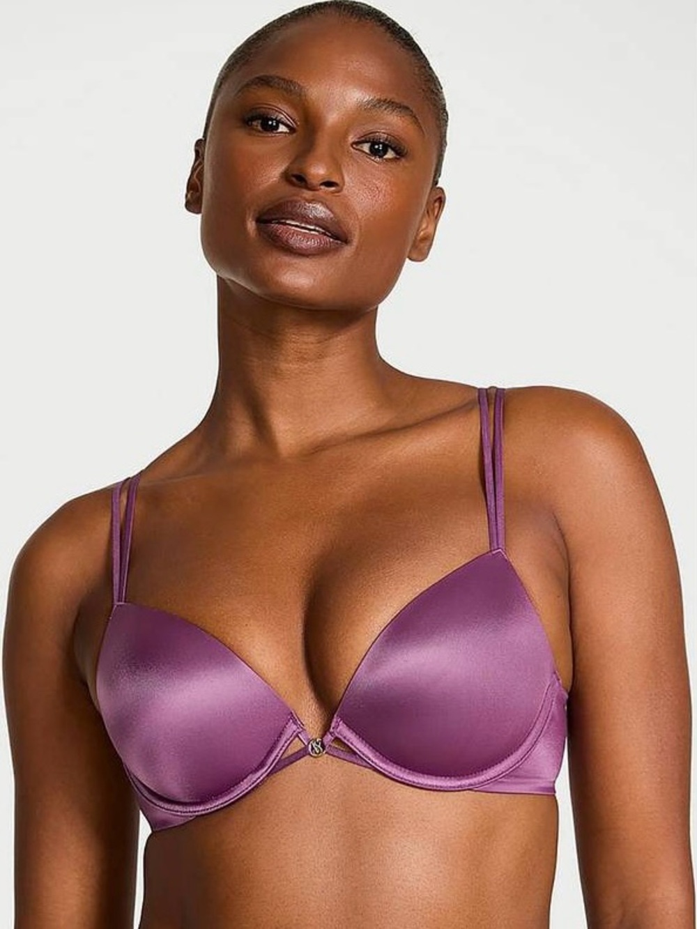 Victoria’s Secret Very Sexy Smooth Push Up Bra In Shadow Purple 38B